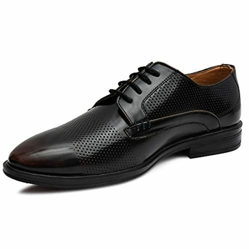 MAEVE & SHELBY Men Formal Shoes (Black)
