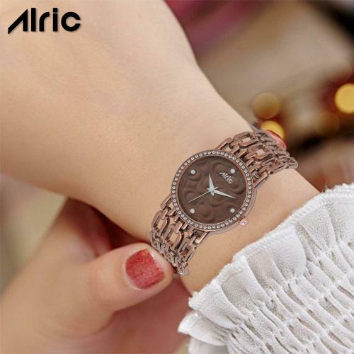 ALRIC Brown Analog Brown Dial Brown Strap Watch for Women & Girls