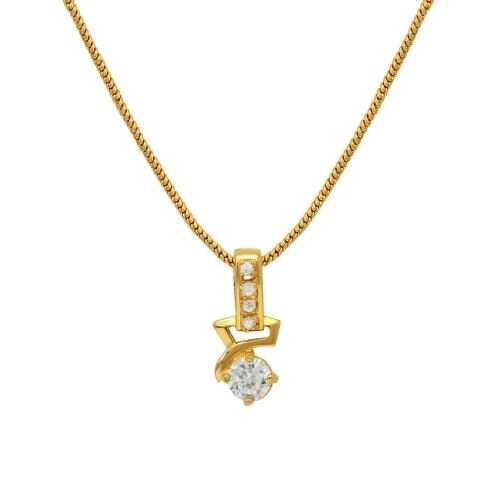 Buy Mahi GoldPlated Alloy Pendant For Women (Ps1101607G) Online at