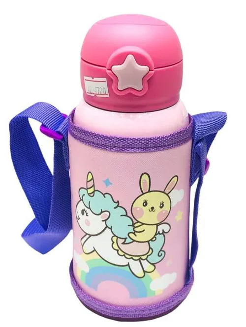 Buy Viyaro Kids Stainless Steel Water Bottle with Straw Insulated