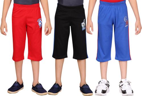 SOUTH TREE Boys Regular Capri or 3/4th (Pack of 3)