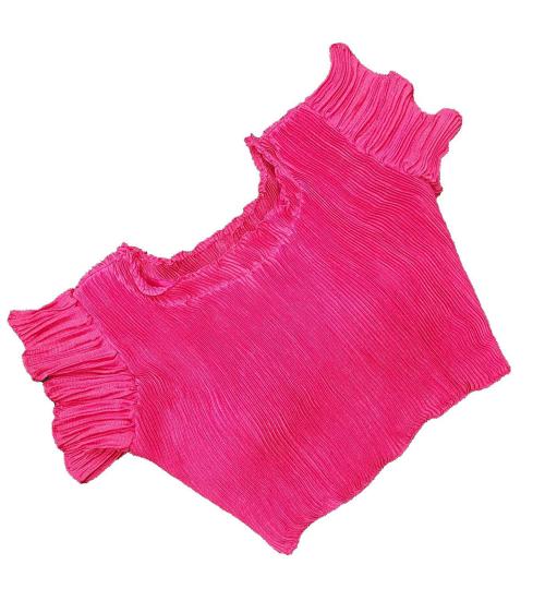 YOELLA Women Pink Chiffon Blouse