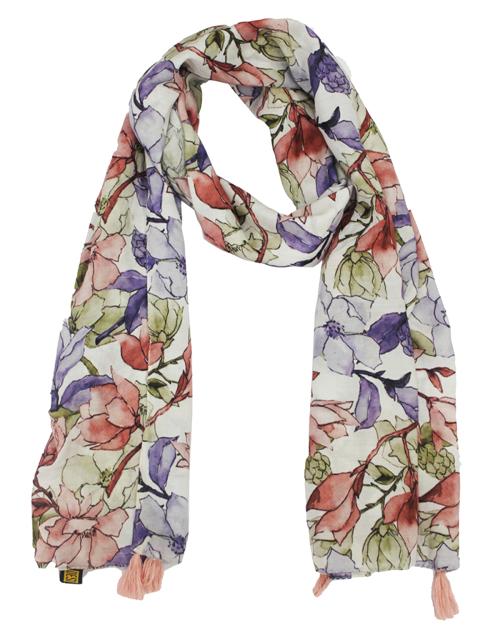 Gorgeous Muslin Printed Multicolor Scarves/Stoles for Women SCARF28