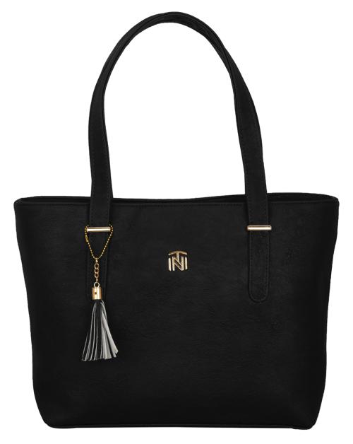 INIT Maria Black Ladies Purse Handbag
