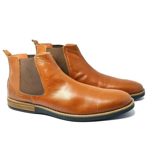 Clog London Men Chelsea Boots (Brown)l formal shoes for men l men formal shoes
