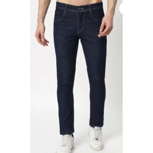 ANGERHOOD Rocking Your Look with Stylish Denim Jeans | Versatility of Denim Jeans Blue Wisker Size-28