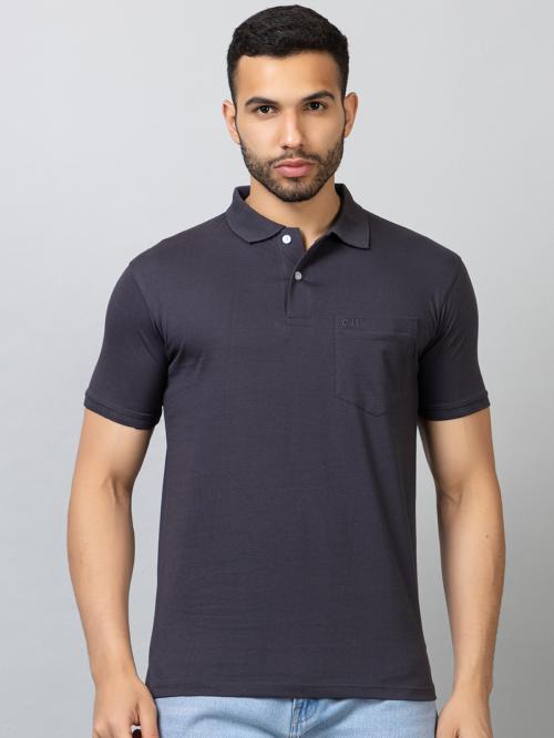 John Brooks Men's Regular Fit Half Sleeve Polo T-Shirt with Pocket ...