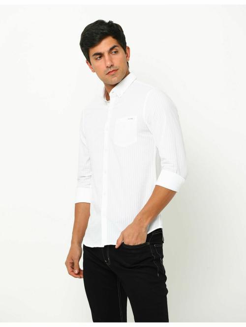 Buy FLY69 Slim Fit Casual Shirts Premium Collections Green Colour L