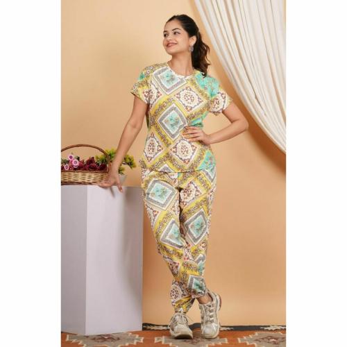 PURPLE SKY Women's Lycre Casual Regular Co Ord Set(Pack of 1 Set)