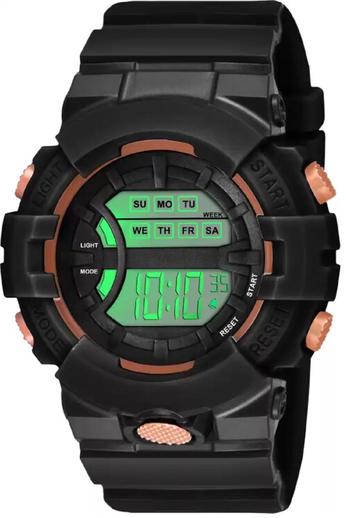 Buy BIZOLO Digital Smarts Black Watch For Boys & Kids Watch Digital