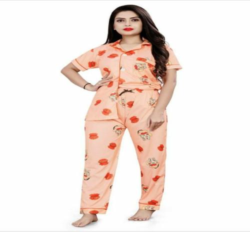 Piu Dream Wear Pajama Set for Woman| Cotton Lycra Night Suit Set| Lounge Wear| Full Pair Set for Women| Outfit for Girls| Nightwear| Tracking| Outdoor Pajama Set - A5