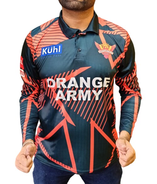 SUNRISE HYDRABAD IPL PRECTICE JERSEY 2023 BLACK M