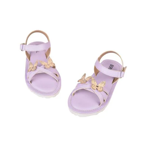 BEREAL LOSSOMING BUTTERFLY Girls and Kids Flat sandal Lilac