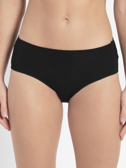 Jockey Women Black Modal Hipster Briefs