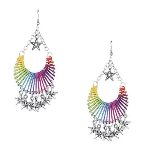 Bodha - By Shivansh Brass Silk Thread Chandbali Earring For Women