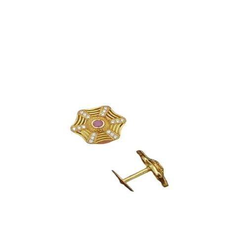 TKRB SALES Gold Artificial Earrings For Women And Girls Ethnic Wear And Festive Celebrations, Easy To Wear, Stylish & Comfortable, Modern Design | Artificial Jewellery-Design-01