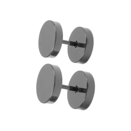 Black Stud Earring For Mens and women