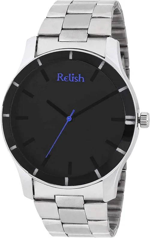 RELISH Analog Black Watch For Men -RE-BB8019