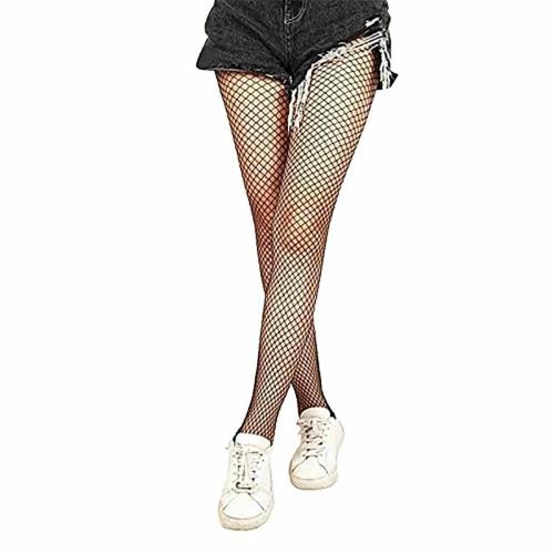 ogimi - ohh Give me Women's Nylon Spandex High Waist Fishnet Stockings (Small Net)