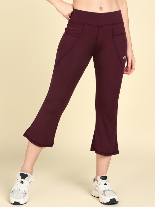 Barbora Solid Women Maroon Tights