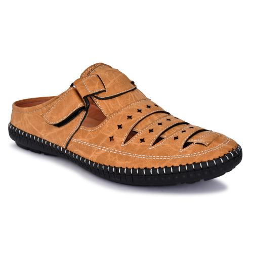 Rowlans Comfortable Men Sandals (Tan)