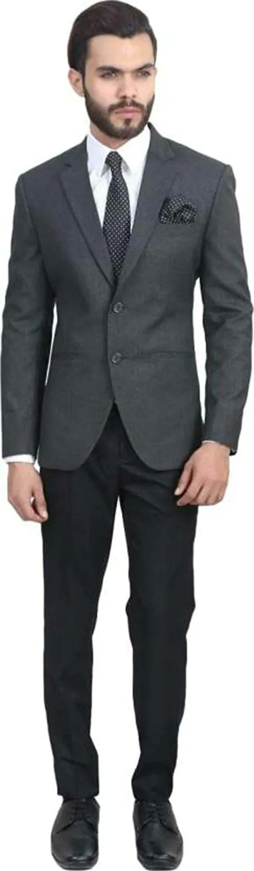 Luxrio Men Grey Blazer