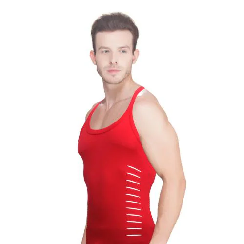 Barry & Clark Men's Cotton Round Neck 981 Carbon Mens Vest