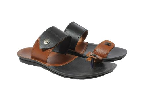 Trump Shan Se Chale Chalo Gents Slippers Men Stylish Lightweight Flipflops | Casual & Comfortable Daily-Wear Slippers For Indoor & Outdoor | For Everyday Use Black Uk 6