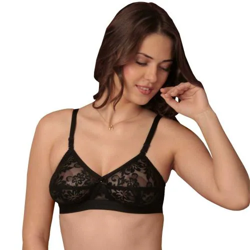SONA Women's L-002 Full Coverage Non Padded Cotton Full Coverage Bra