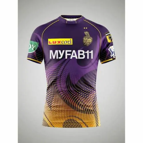 TERIHAR KKR Kolkata Knight Riders IPL Fan Jersey L