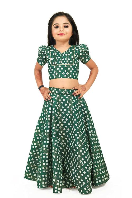Noyyal Girls Cotton Readymade Lehenga Choli, 13 Years-14 Years