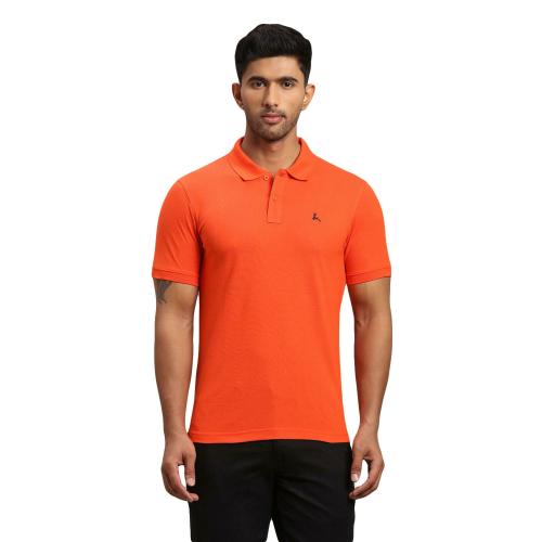Parx Men Regular Fit Cotton Blend Polo T-shirt
