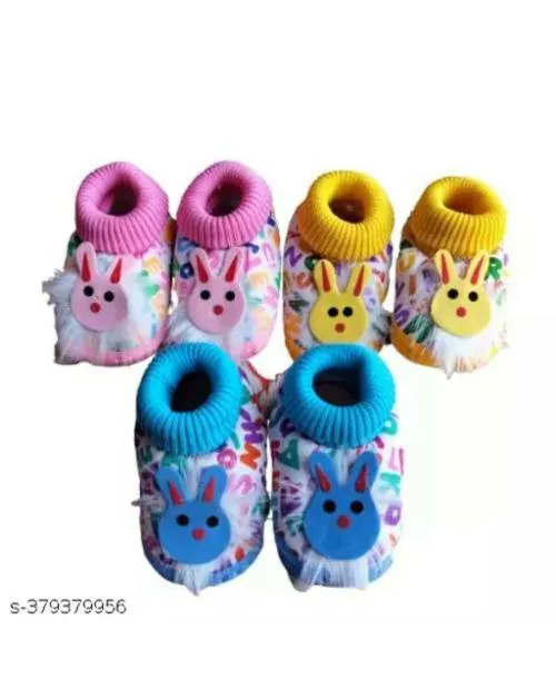 Outlife Baby Boys & Girls Ultra soft Cotton Shoes Booties for kids with fabulous designs & color