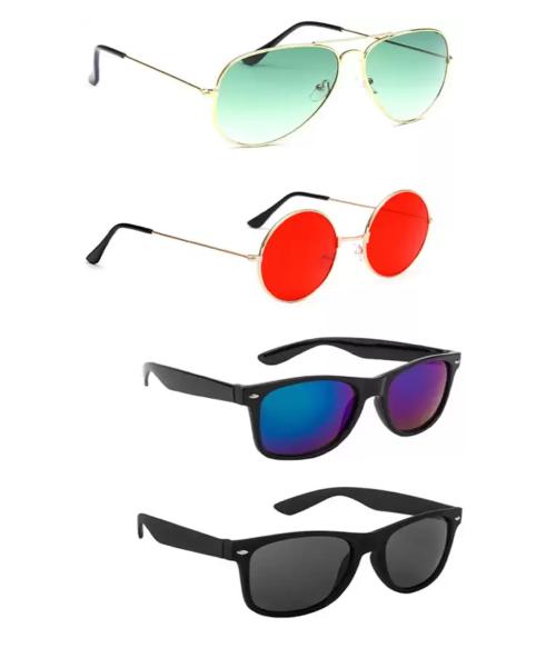 Elligator Aviator, Round, Wayfarer Sunglasses
