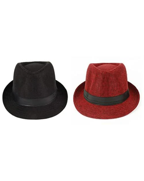 ACCERY Men Multicolor Hats - Pack of 2
