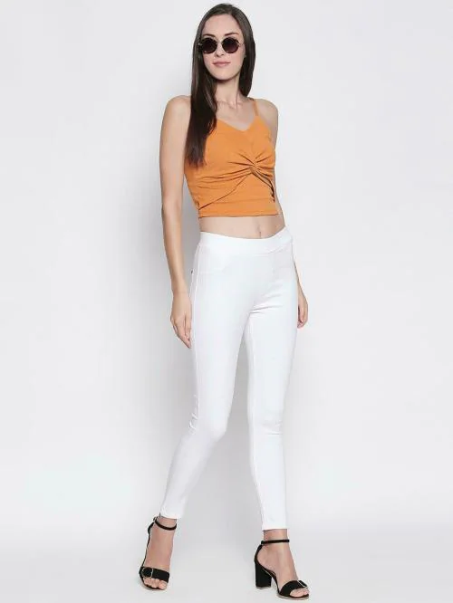 jeggings with crop top