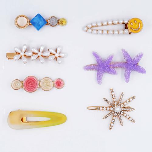 Buy Undertree Korean Hair Clips for Women 7 Piece Beaded Acrylic Hair