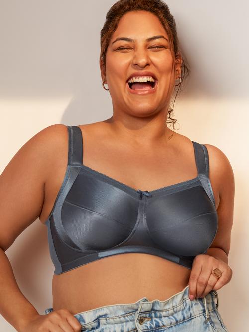 Nykd by Nykaa Lift Me Up Support Cotton Bra - Non-Padded, Wireless, Full Coverage
