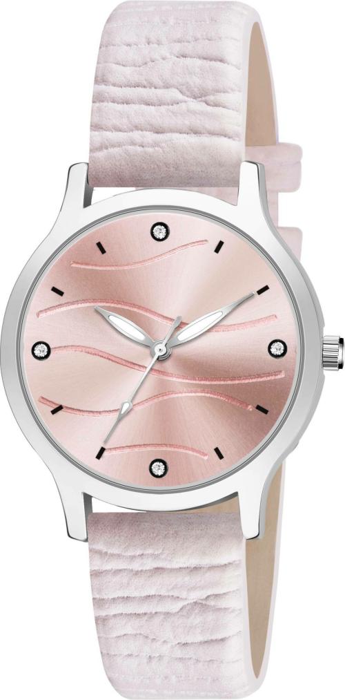 CLOUDWOOD Analog Watch Wrist Purple Dial with Purple Watch Strap for Womens And Girls