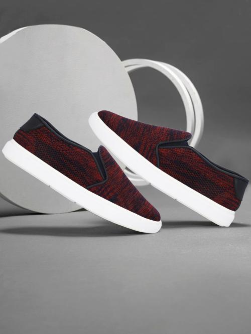 P R SHOES Men's Knitted upper Comfort and Classy Shoe