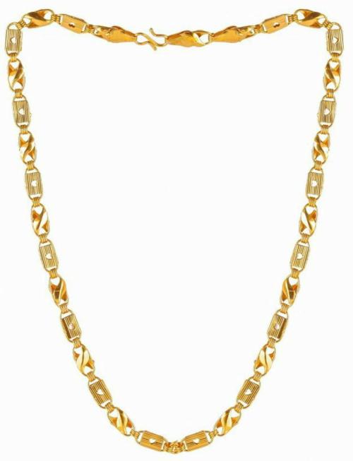 Buy Brado Jewellery Gold Plated Alloy, Stainless Steel Gold Chain for
