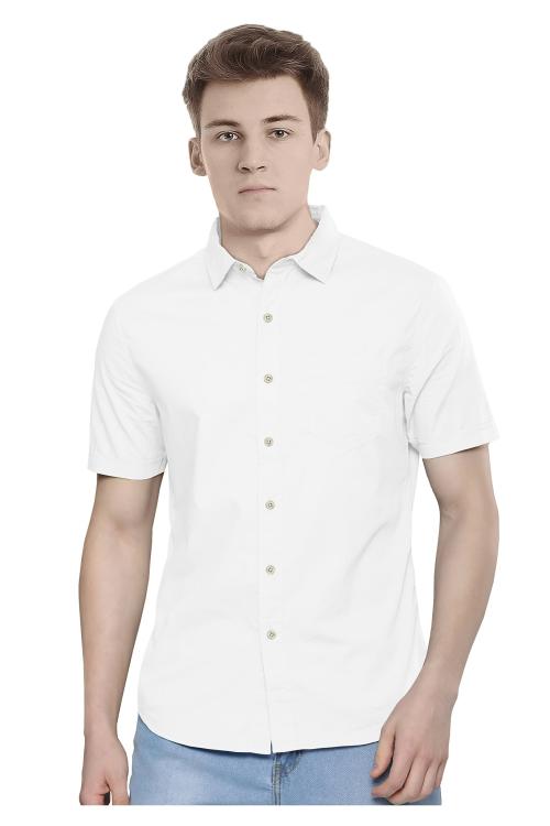 NITNIK White Shirts Superfine Cotton Snow White H/S