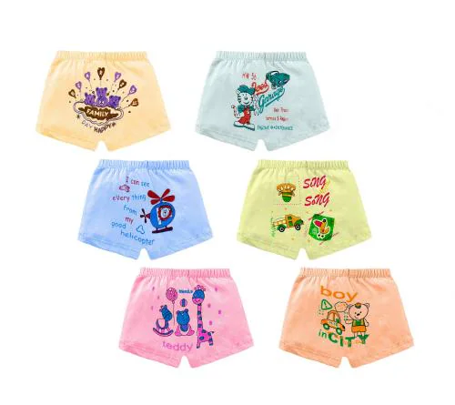 Akido Multicolor Cotton Briefs/Underwear for Boys/Girls Trunk for Toddlers Pack of 6