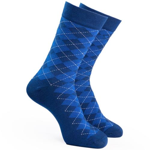 Man Arden The Indigo Armour Edition Designer Socks, Casual, Office, Egyptian Premium Cotton Quality, 1 Pair