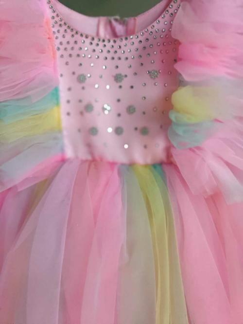 Lishas Little Doodle western wear : girls frocks / Kids frocks