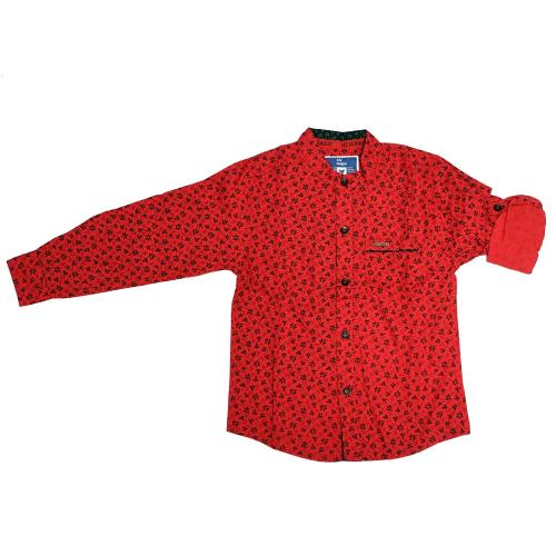 612 League Boys Shirts in Red Color