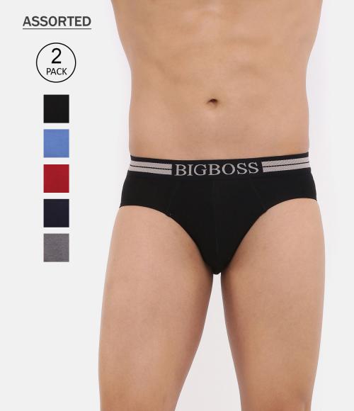 Dollar Bigboss Men's Assorted Pack of 2 J-Class Grando Brief