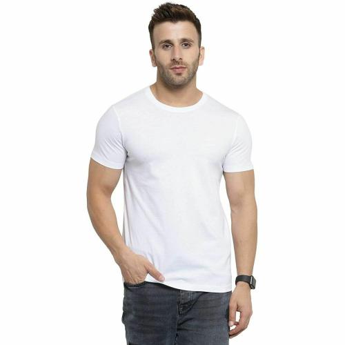 Tik Tok WEARS Self Design Men Round Neck White T-Shirt ()