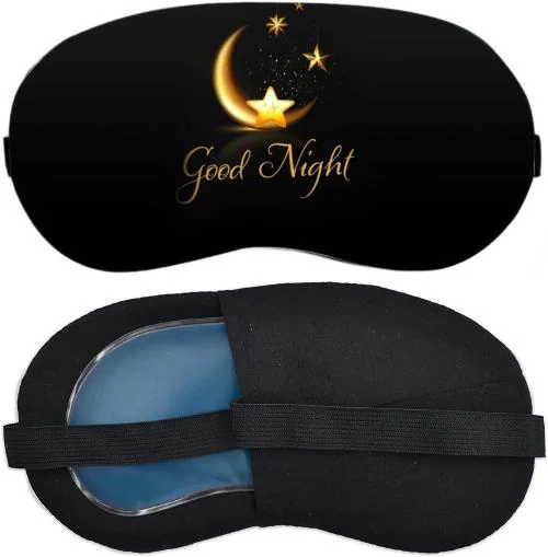 SONEEV MART Luxurious Gel Eye Mask for Soothing Relaxation and Stress Relief Reusable and Cold Therapy Ideal for Puffy Eyes, Dark Circles Headache Relief .