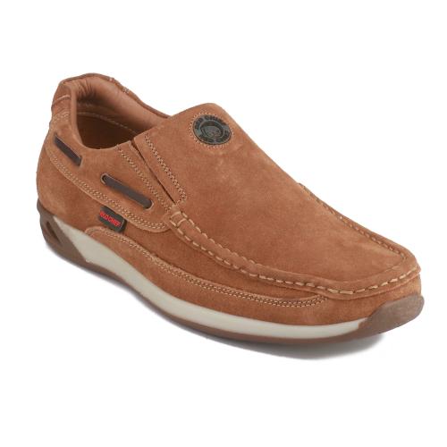 Red Chief Rust Leather Casual Shoes for Men